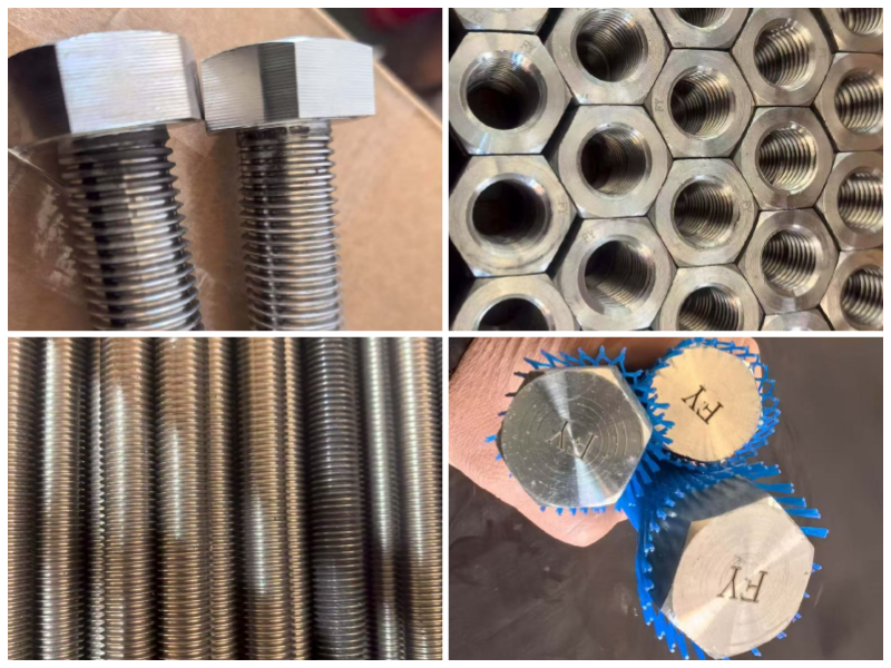 Copper Nickel 70/30 Fasteners (UNS C71500): Bolts, Nuts and Studs
